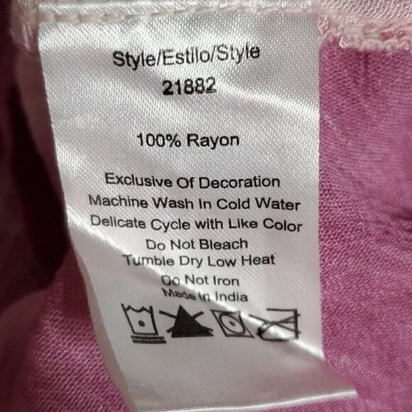 riviera Sun Pink Tie Dye Pull On Pockets Shorts One Piece Romper Size Medium - Picture 9 of 9